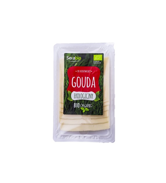 Ser dojrzewający Gouda w plastrach BIO 125 g