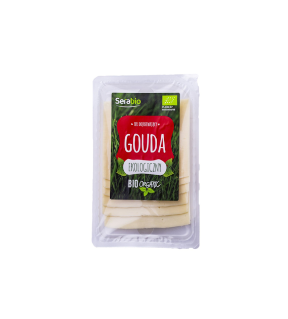 Ser dojrzewający Gouda w plastrach BIO 125 g