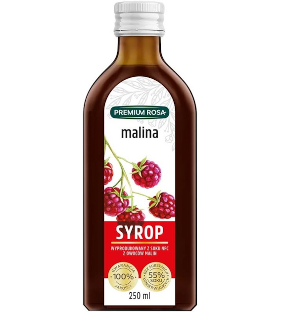 Syrop malinowy 250 ml