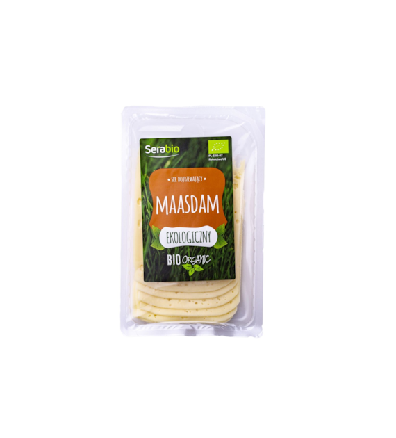 Ser dojrzewający Maasdam w plastrach BIO 125 g