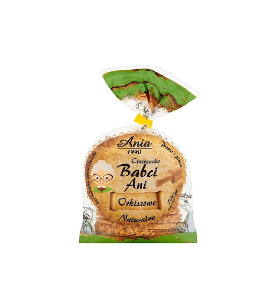 Ciasteczka babci Ani orkiszowe B/C 100 g
