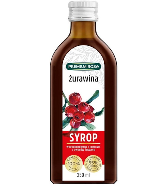 Syrop żurawinowy 250 ml