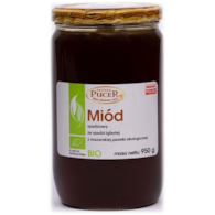 Miód spadziowy ze spadzi iglastej BIO 950 g
