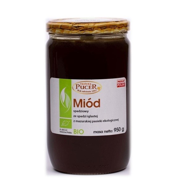 Miód spadziowy ze spadzi iglastej BIO 950 g