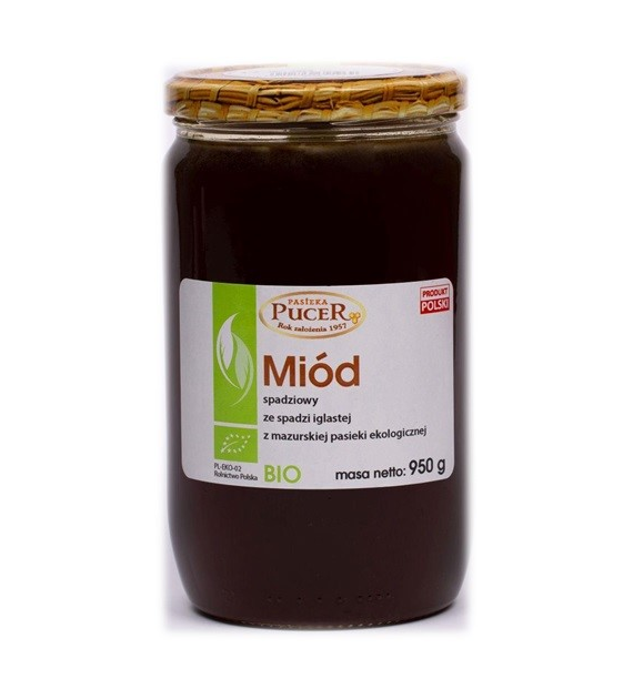 Miód spadziowy ze spadzi iglastej BIO 950 g