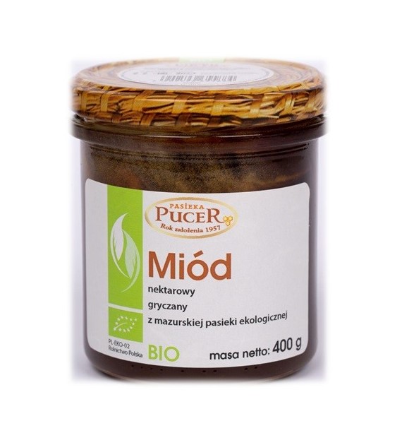 Miód gryczany BIO 400 g
