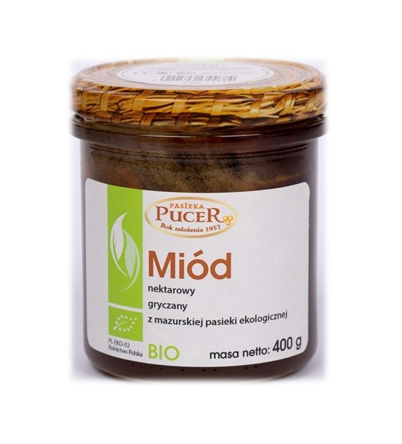 Miód gryczany BIO 400 g