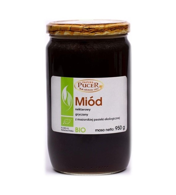 Miód gryczany BIO 950 g