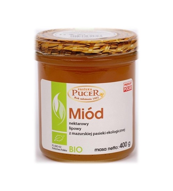 Miód lipowy BIO 400 g