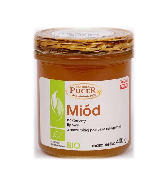 Miód lipowy BIO 400 g
