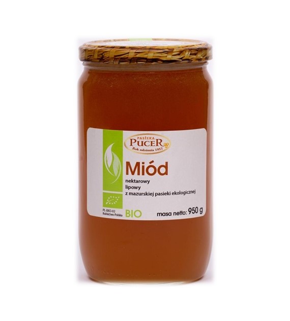 Miód lipowy BIO 950 g