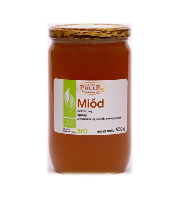 Miód lipowy BIO 950 g