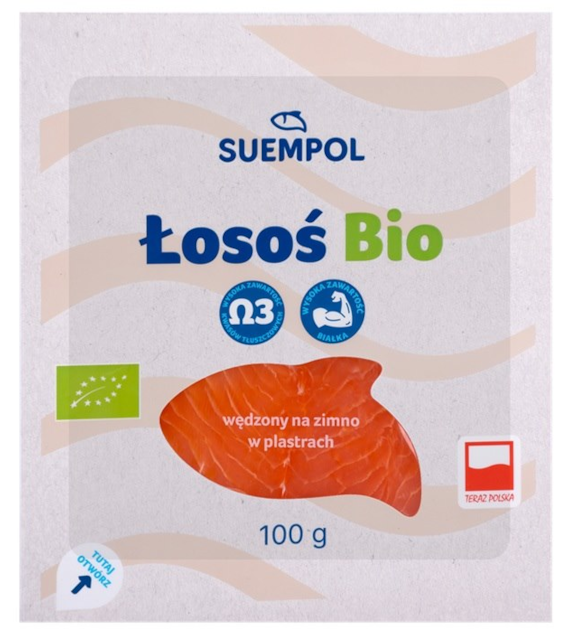 Łosoś norweski BIO 100 g