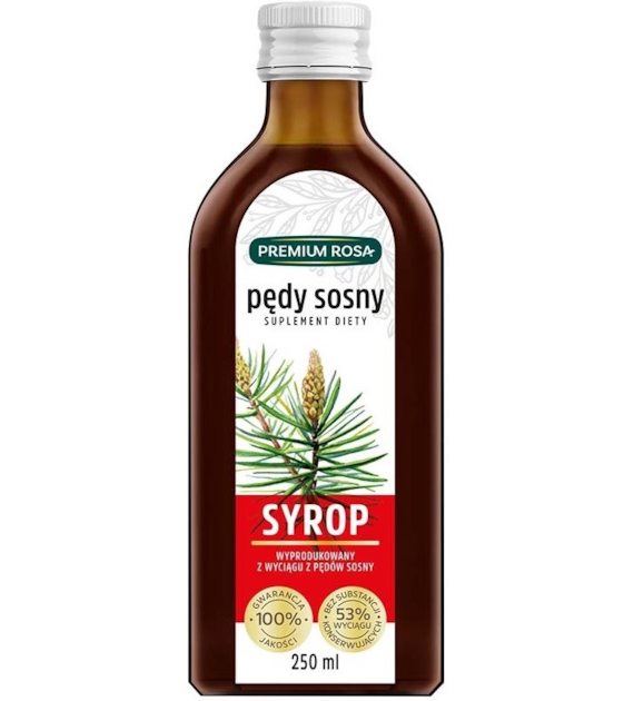 Syrop z pędów sosny  250 ml