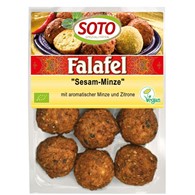 Wegańskie falafele z miętą i sezamem BIO 220g