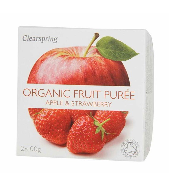 Deser jabłko-truskawka BIO 200 g