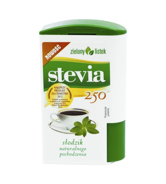 Słodzik 250 tabletek Stevia Zielony Listek