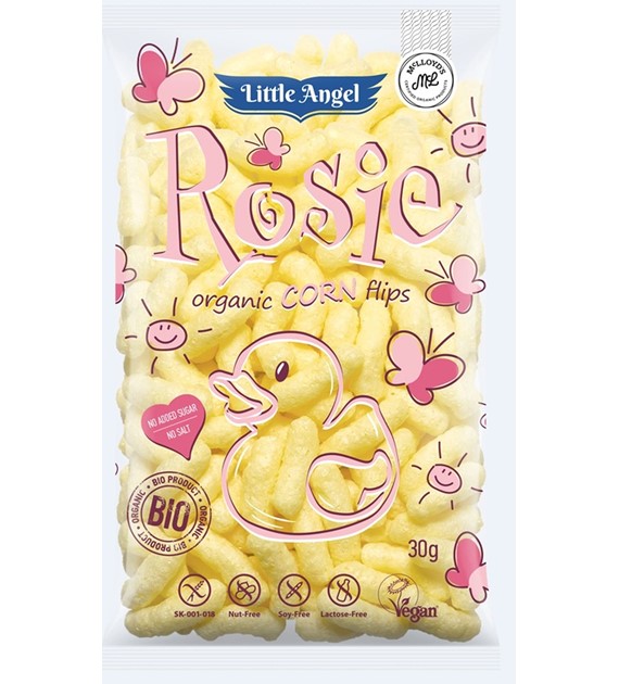 Chrupki kukurydziane Rosie od 7 miesiąca BEZGL. BIO 30 g