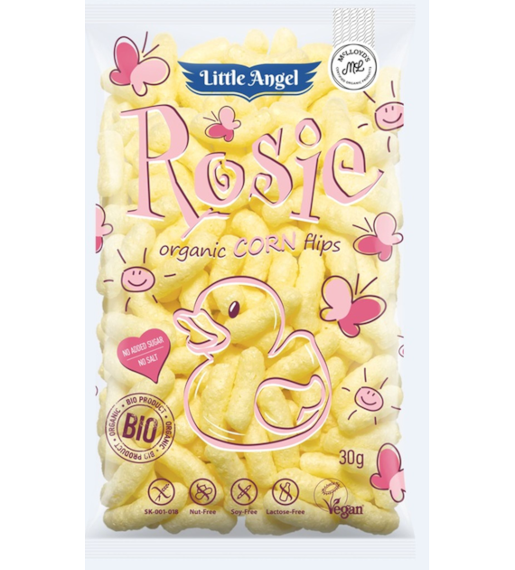 Chrupki kukurydziane Rosie od 7 miesiąca BEZGL. BIO 30 g