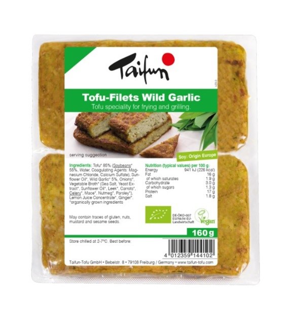 Kotleciki tofu z czosnkiem niedźwiedzim BIO 160 g