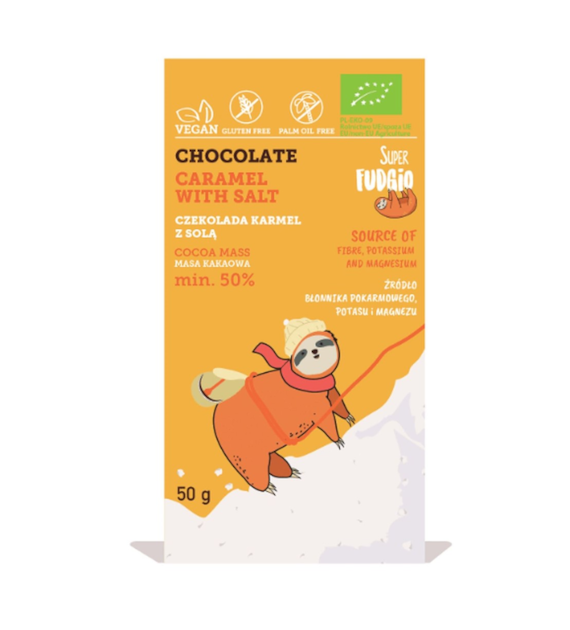 Czekolada karmel z solą BIO 50 g