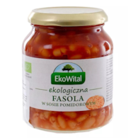 Fasola biała w sosie pomidorowym BIO 360 g