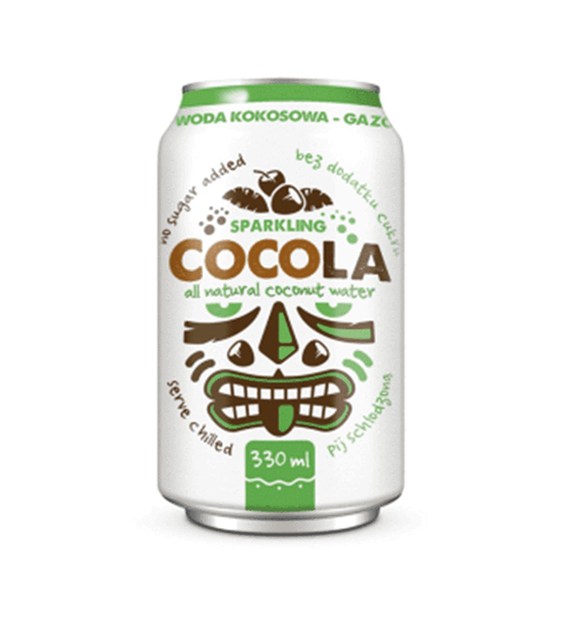 Woda kokosowa gazowana 330 ml Cocosa