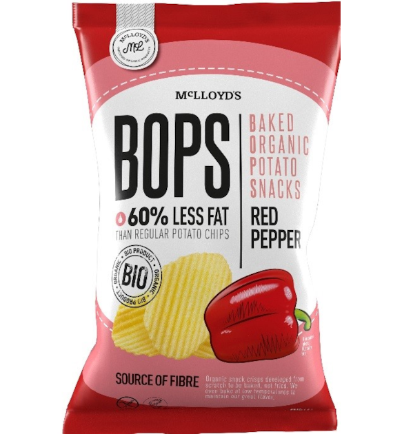 Chipsy ziemniaczane pieczone paprykowe BEZGL. BIO 85 g