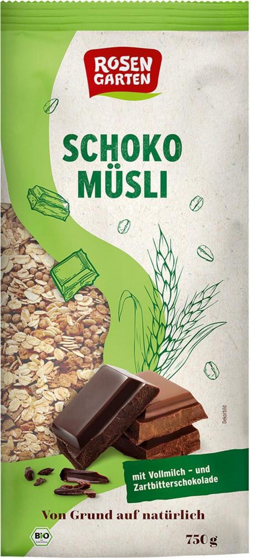 Musli z czekoladą BIO 750 g