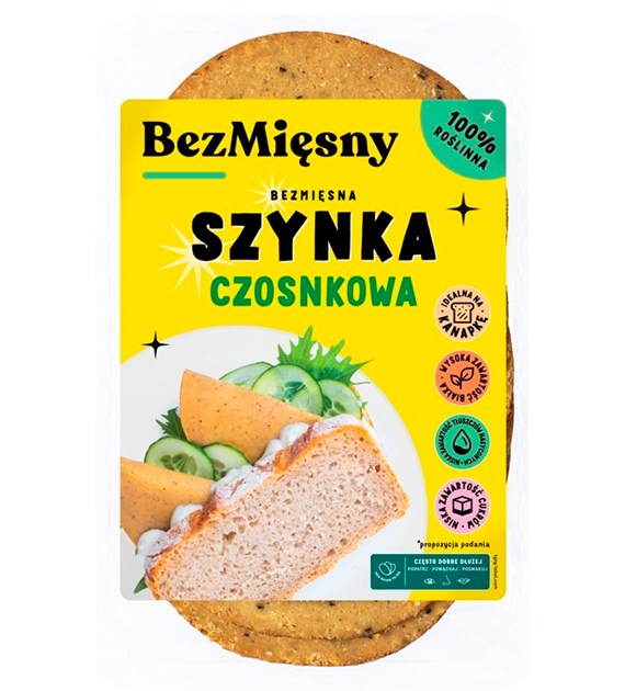 Wegańska szynka czosnkowa 120 g