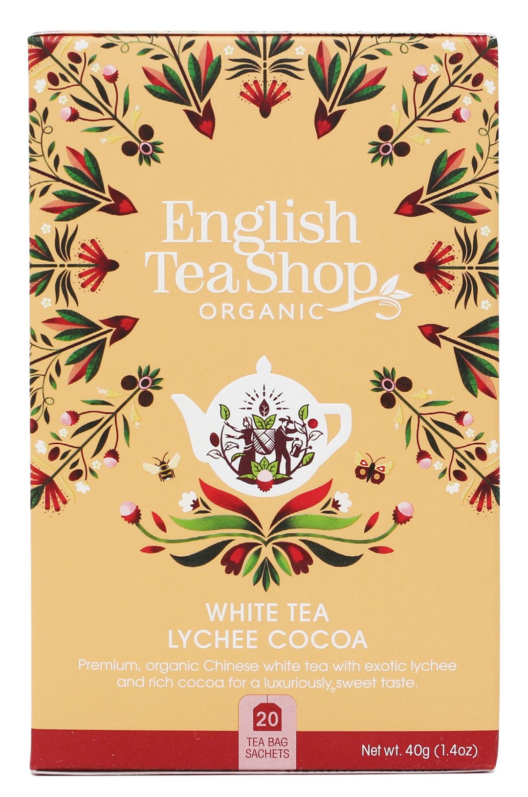 Herbata biała Lychee Cocoa (20x2) BIO 40 g