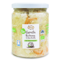 Kapusta kiszona z marchewką BIO 800 g
