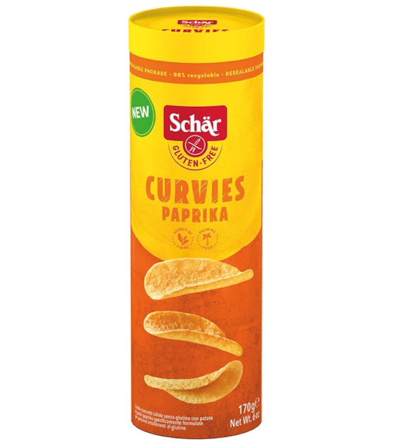 Chipsy ziemniaczane o smaku paprykowym BEZGL. 170 g