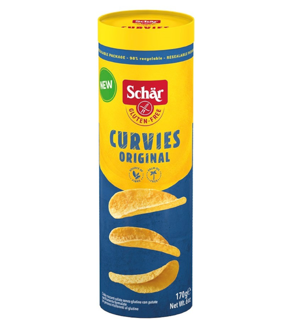 Chipsy ziemniaczane naturalne BEZGL. 170 g