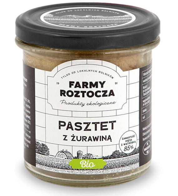 Pasztet z żurawiną BIO 180 g