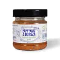 Paprykarz z dorsza z kaszą gryczaną białą 155g