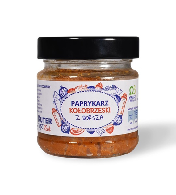 Paprykarz  Kołobrzeski z dorsza 155g
