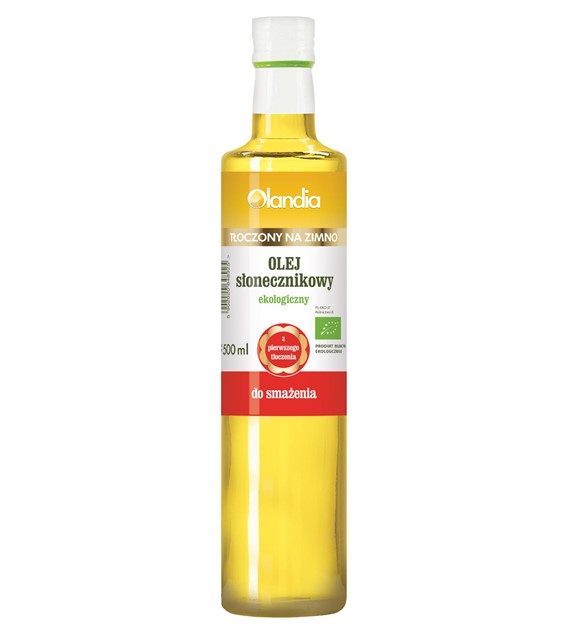 Olej słonecznikowy do smażenia  BIO 500 ml