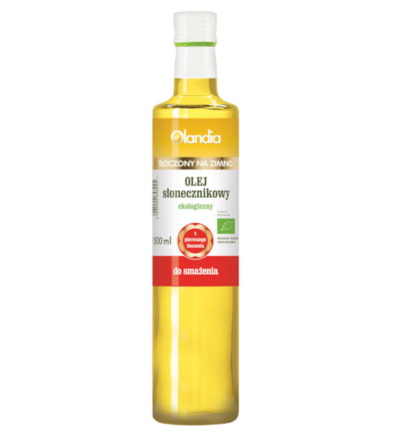 Olej słonecznikowy do smażenia  BIO 500 ml