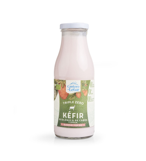 Kefir kozi truskawkowy BIO 500 ml