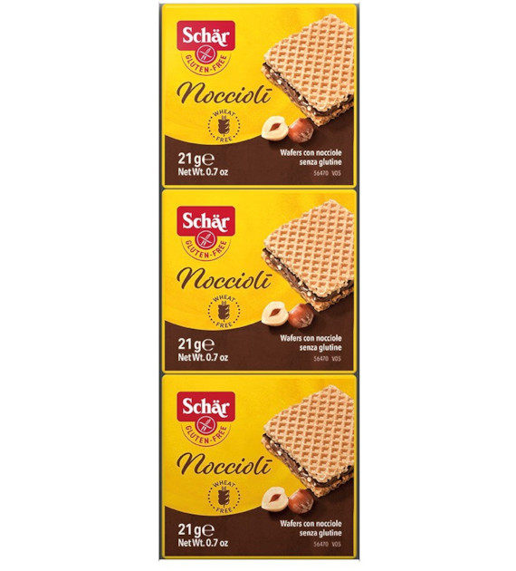 Noccioli- wafelki orzechowe BEZGL. 63 g