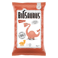 Chrupki kukurydziane Dinozaury o smaku ketchupowym BEZGL. BIO 30 g