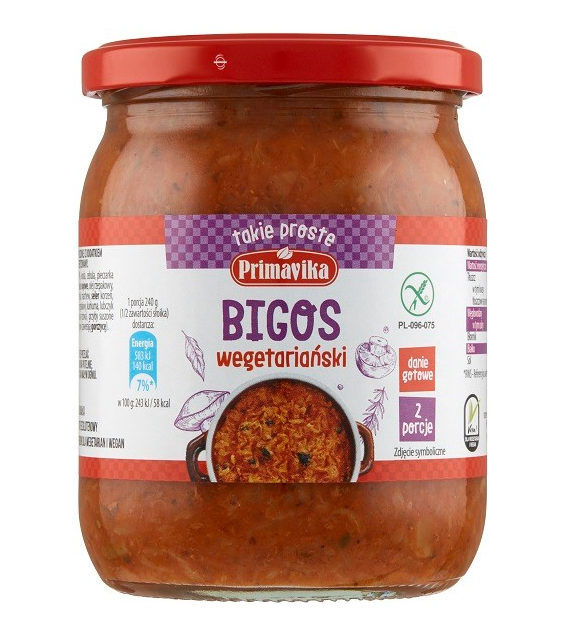 Bigos wegetariański BEZGL.480 g