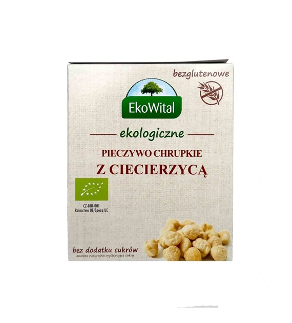 Pieczywo chrupkie z ciecierzycą BEZGL. BIO 100 g