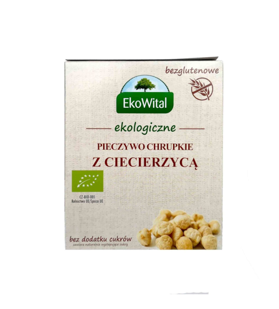 Pieczywo chrupkie z ciecierzycą BEZGL. BIO 100 g