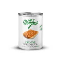 Fasola biała w sosie pomidorowym BIO 400 g/ 240 g