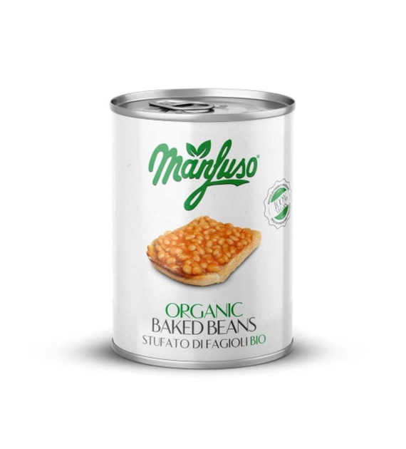 Fasola biała w sosie pomidorowym BIO 400 g/ 240 g