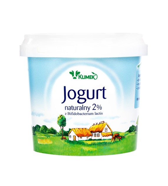 Jogurt naturalny 2%  tł. B/L. BIO 330 g