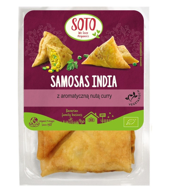 Samosy wegetariańskie BIO 250 g