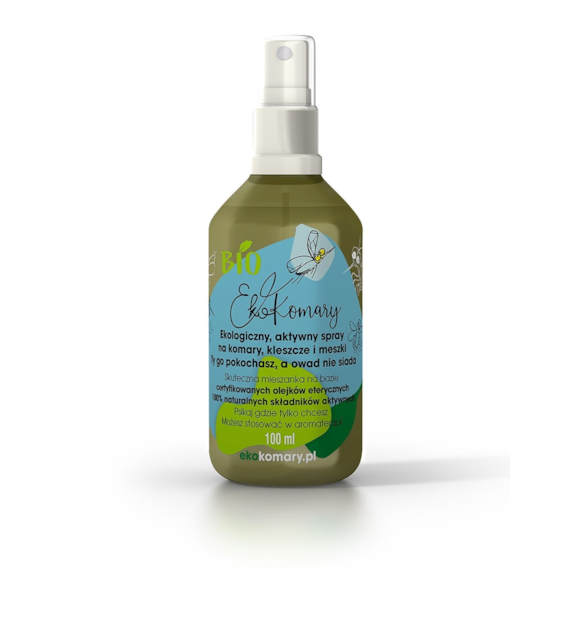 Spray na komary meszki kleszcze BIO 100 ml